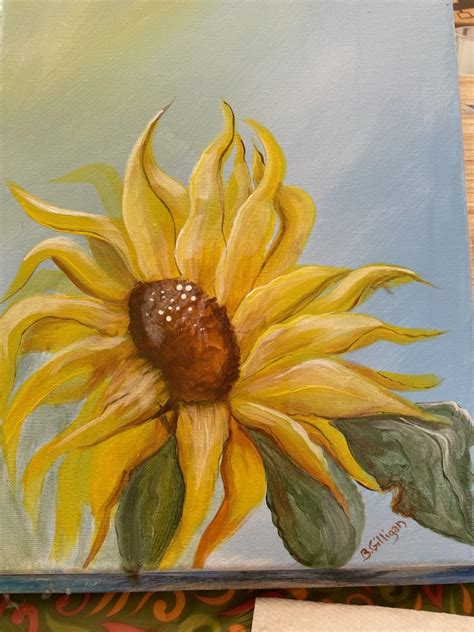 Sunflower Painting