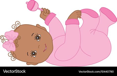 Black Baby Girl Cartoon