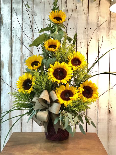 Rancho Cucamonga Florist | Flower Delivery by Tommy Austin Florist | Sunflower floral ...