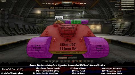 Weak Spot Guide: AMX-50 Foch (155)