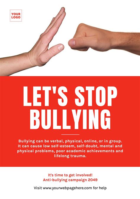 48 Antibullying Posters Ideas Anti Bullying Bullying Prevention - Riset