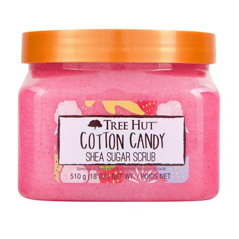 Tree Hut Shea Sugar Exfoliating Body Scrub Cotton Candy, 18 oz - Walmart.com - Walmart.com