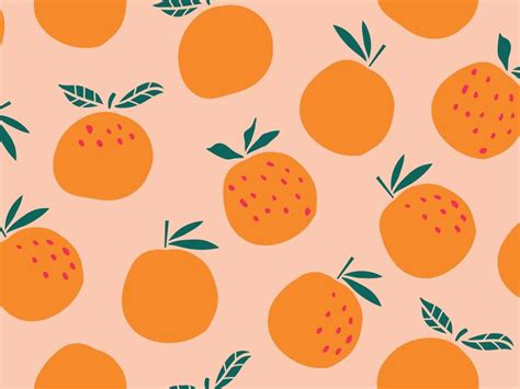 Oranges pattern | Computer wallpaper pattern, Aesthetic desktop wallpaper, Orange wallpaper