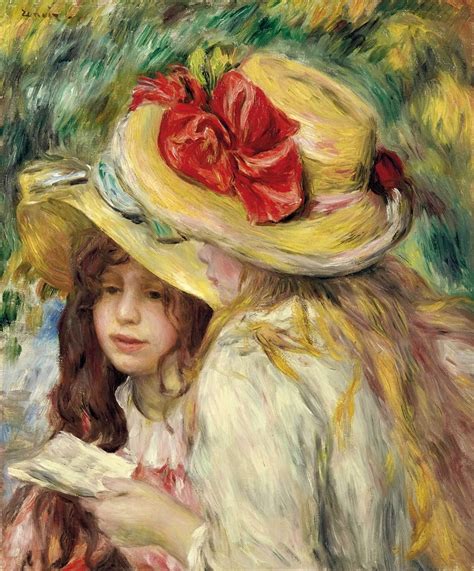 Reading and Art: Pierre Auguste Renoir 1