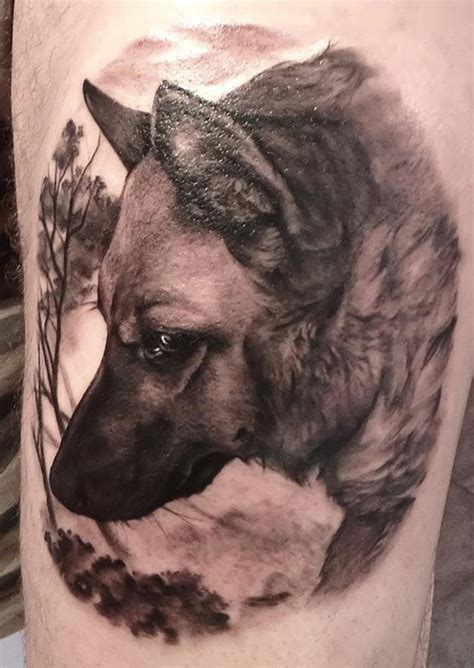 Tattoo Looks: 3D Wolf Tattoo on Hand