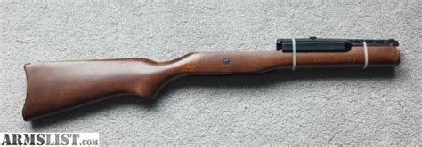 ARMSLIST - For Sale: Ruger Mini 14 wood stock