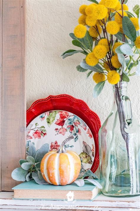 Colorful Country Cottage Fall Decor 123 - The American Patriette