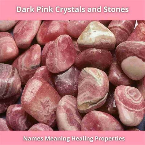 Dark Pink Stone Names Archives - Golden Light Healing Crystals