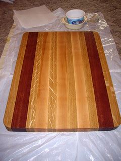 Oiled Board | The board after oiling it. The natural colors … | Flickr