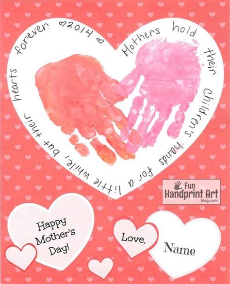 Breathtaking Handprint Mothers Day Crafts For Toddlers Animal Cut Out ...