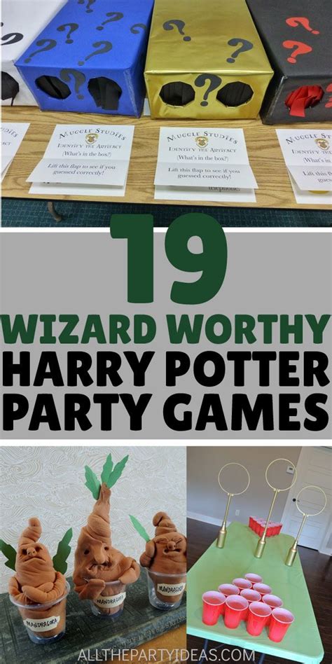 19 FUN Harry Potter Party Games [Easy Setup]