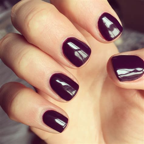 'Honk If You Love OPI' - a gorgeous deep plum colour by OPI GelColor | Fall gel nails, Gel nails ...