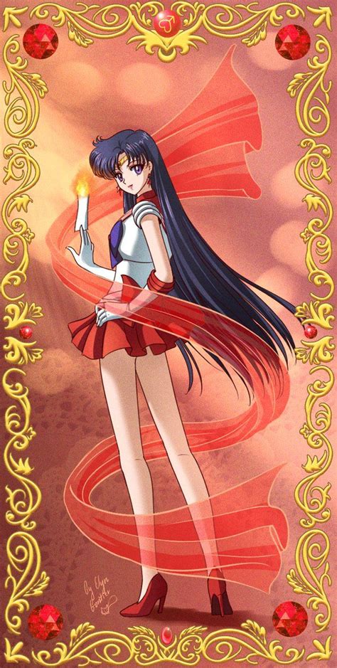 Sailor Mars Crystal by ElynGontier on DeviantArt | Sailor moon manga ...