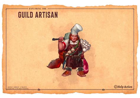 Exploring the Guild Artisan Background - Help Action - D&D Tips, Guides and DM Advice