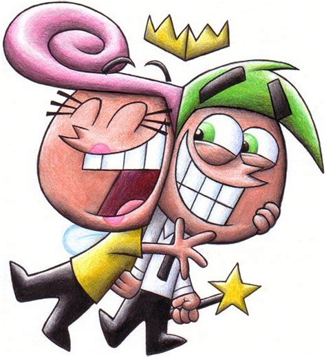 Cosmo and Wanda | Cosmo and wanda, Odd parents, Disney paintings