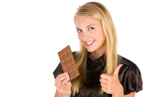 Woman And Chocolate Free Stock Photo - Public Domain Pictures