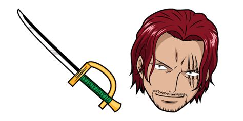 One Piece Shanks and Sword cursor – Custom Cursor in 2021 | Anime, Anime one, Sword