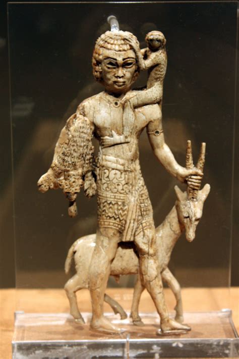 ALL MESOPOTAMIA — ancientart: Nubian tribute bearer with an oryx,...