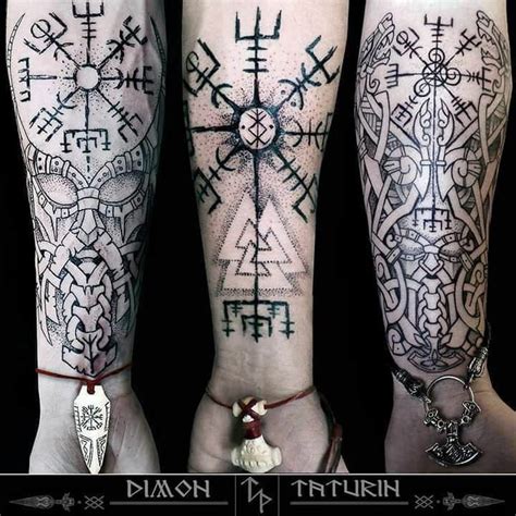 Does anyone have some cool nordic tattoo suggestions, thinking about getting one on the side of ...