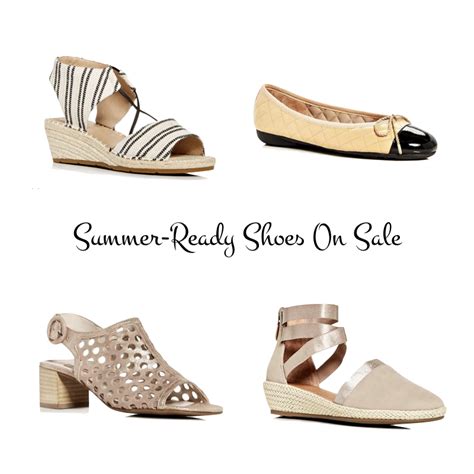 Summer Shoes On Sale - une femme d'un certain âge