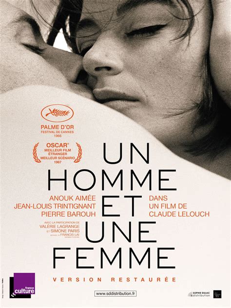 Affiche du film Un homme et une femme - Photo 1 sur 3 - AlloCiné