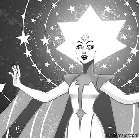 New White Diamond Art from Steven Universe – Aimee Steinberger