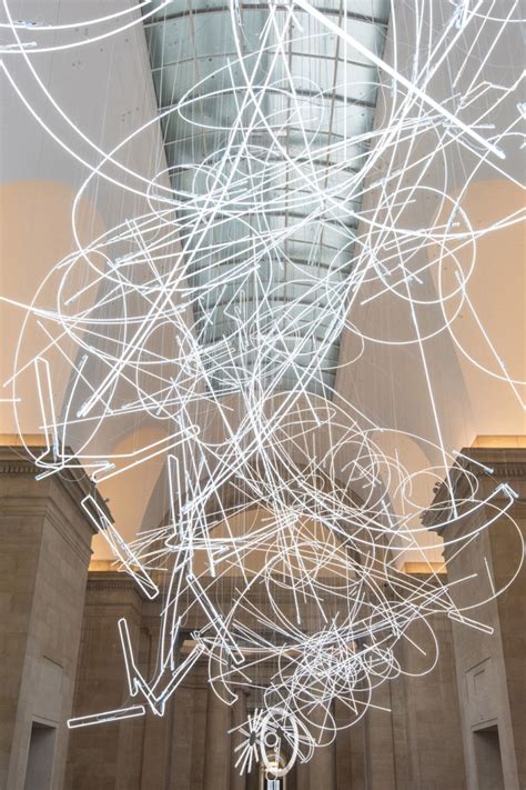 Abstract Neon Lighting Suspended Within Tate Britain – AesthesiaMag