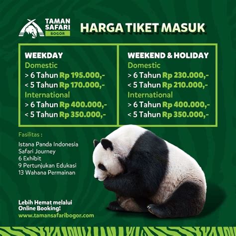 Informasi Lengkap Harga Tiket Taman Safari Bogor 2020 Beserta Daftar Wahana, Atraksi, dan ...