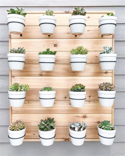 🌿 The DIY Succulent Wall is all finished up! It turned out better than ...