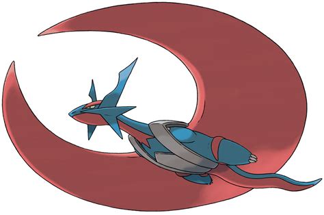 Salamence official artwork gallery | Pokémon Database