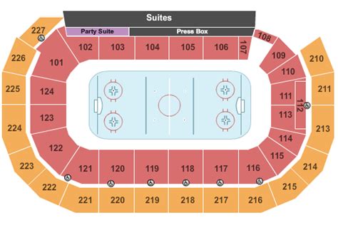 AMSOIL Arena At DECC Seating Chart | Star Tickets