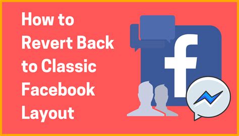 How to Revert Back to the Classic Facebook Design from the New design