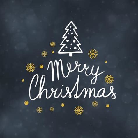 Merry Christmas typography design vector illustration 266063 Vector Art at Vecteezy