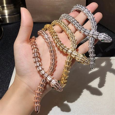 2018Top Brand Pure Jewelry For Women Snake Pendants Thick Necklace Necklace Fine Custom Jewelry ...