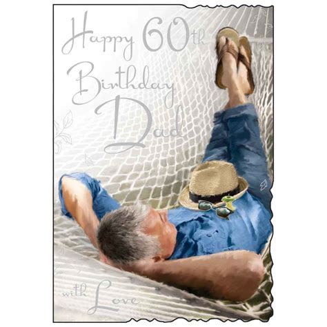 Dad 60th Birthday Card - Karenza Paperie