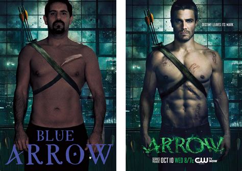 BLUE ARROW VS GREEN ARROW by chiquieduardo on DeviantArt