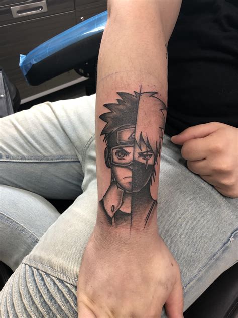 My Kakashi/Obito Tattoo : r/Naruto