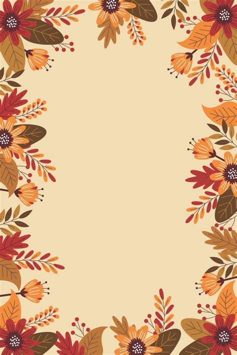 Thanksgiving Borders - 15 Free PDF Printables | Printablee