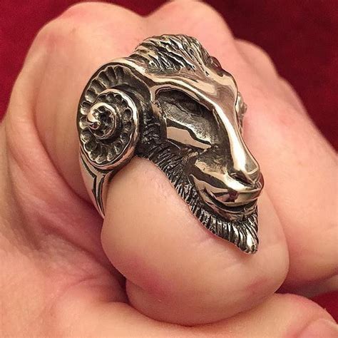 Our Ancient Goat ring made from British Hallmarked .925 Sterling silver ...