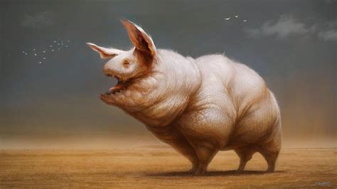 Ancient Pig by Antoine Verney-Carron : ImaginaryBehemoths