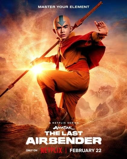 Gordon Cormier as Aang | Avatar: The Last Airbender | Character poster - Netflix Photo (45376270 ...