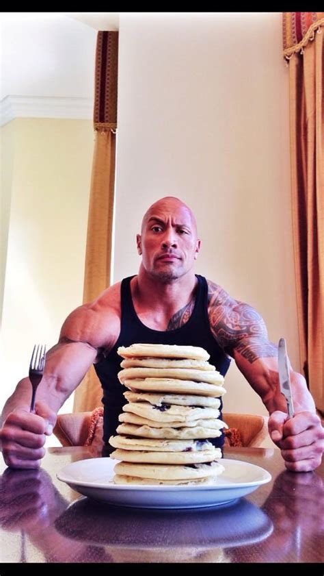 Dwayne Johnson on Twitter: "My cheat meal days are legendary. Round 1: ...