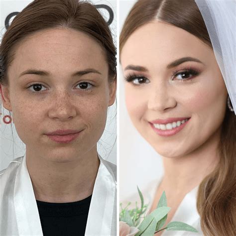 BEFORE AND AFTER | Honey Bridal Beauty