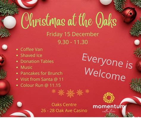 Christmas at the Oaks Centre - Momentum Collective