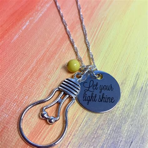 Light Shine Necklace - Etsy
