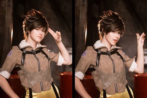 Calvin's Canadian Cave of Coolness: Tracer Cosplay By Shirogane-sama