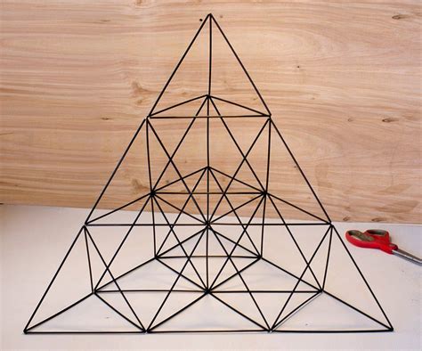 Giant Straw Tetrahedron Cluster in 2020 | Diy straw, Straw crafts ...