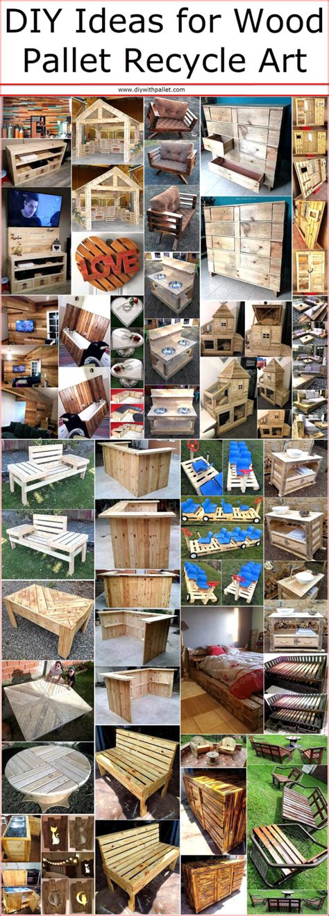 DIY Ideas for Wood Pallet Recycle Art | Wood Pallet Creations