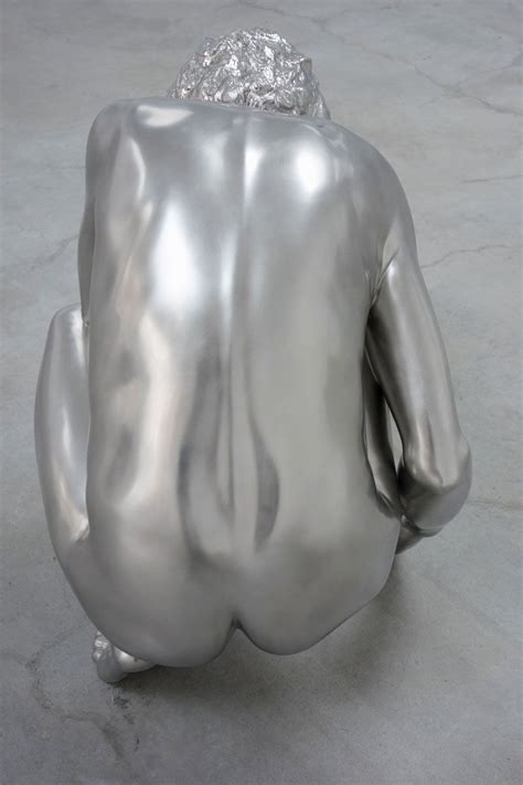 Charles Ray, Shoe tie, 2012, solid stainless steel, 28 7/8 x 29 1/4 x 23 1/2 inches Tie Shoes ...