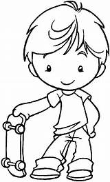 Free coloring Pages  Coloring Boy For sketch template